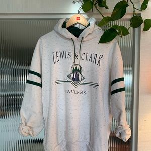 VINTAGE LEWIS AND CLARK HOODIE